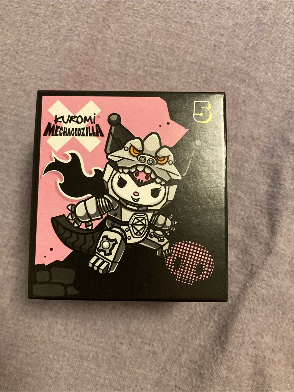 Mechagodzilla Kuromi Pink & Black Collectible Figure